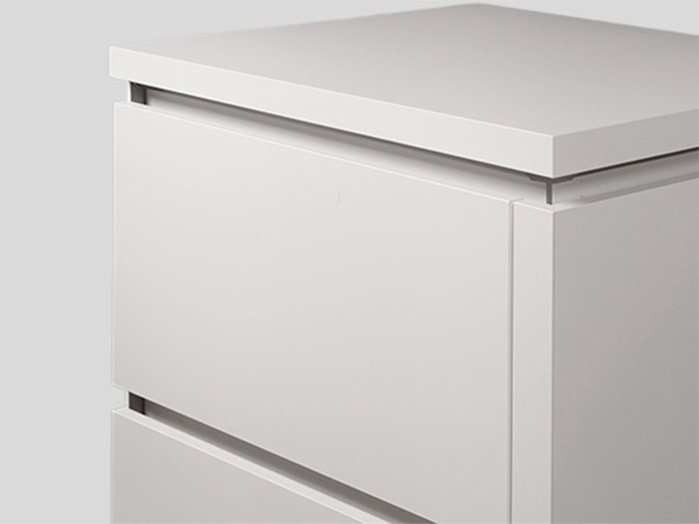 006 Recessed Handle (LINE N), Satin grey