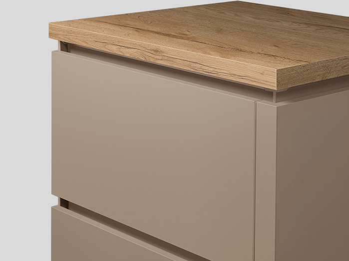 008 Recessed Handle (LINE N), Macchiato