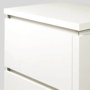 016 Recessed Handle (LINE N), Alpine white
