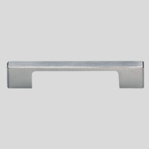 186 Metal handle, Stainless steel finish, Matt