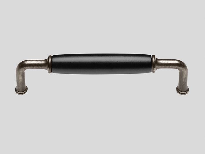 210 Metal handle, Black-Anthracite, Brushed