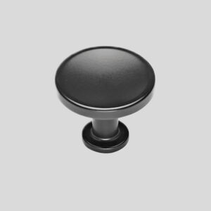 242 Metal knob, Black