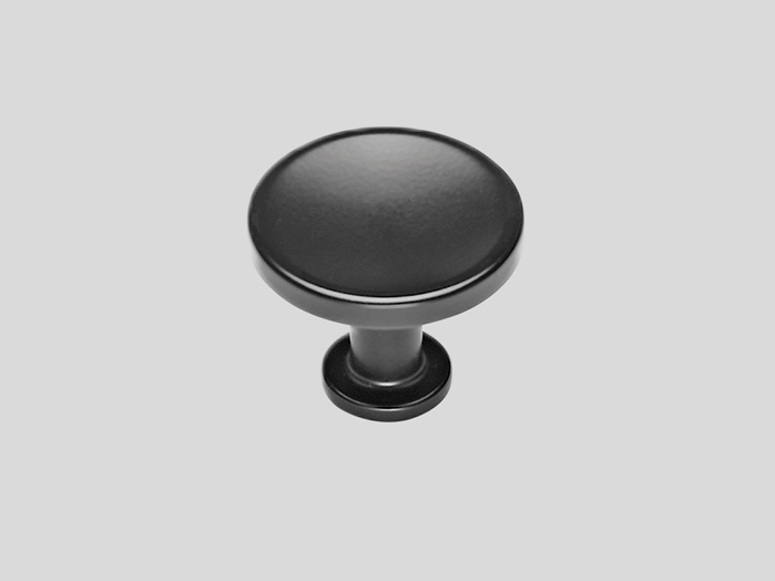 242 Metal knob, Black