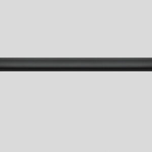 595 Metal handle, Black - Stainless steel finish