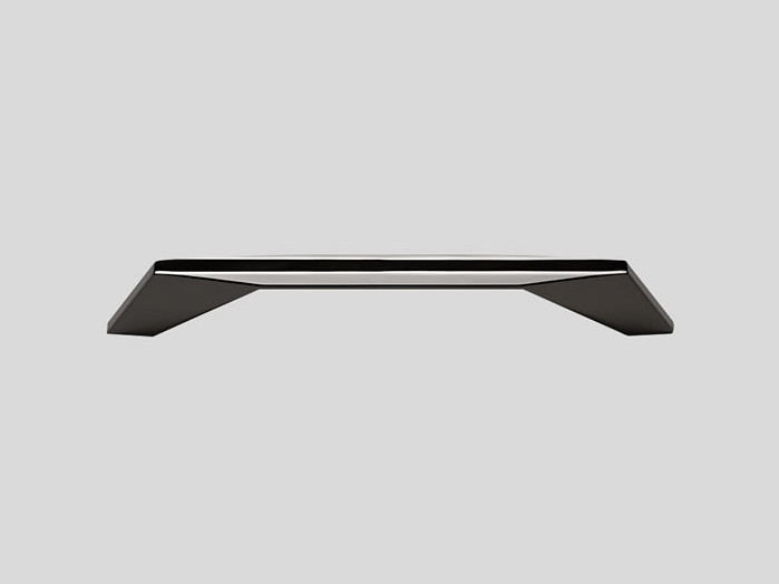 612 Metal handle, Chromed black, Matt