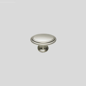 677 Knob, Stainless steel finish, Matt
