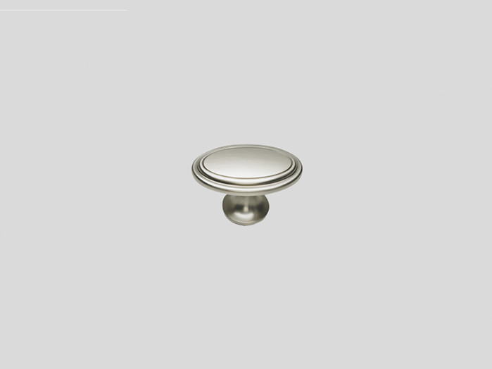677 Knob, Stainless steel finish, Matt