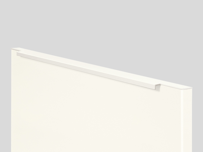 690 Bar handle, Alpine white