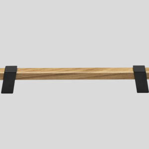 737 Wood - Metal handle, Oak - Black
