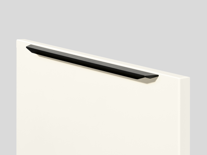 820 Screw-on bar handle, Black