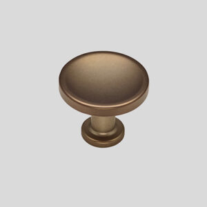831 Metal knob, Bronze metallic colour