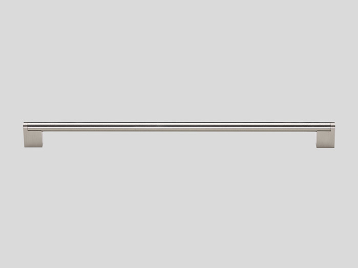 890 Railing handle, Stainless steel finish, Matt